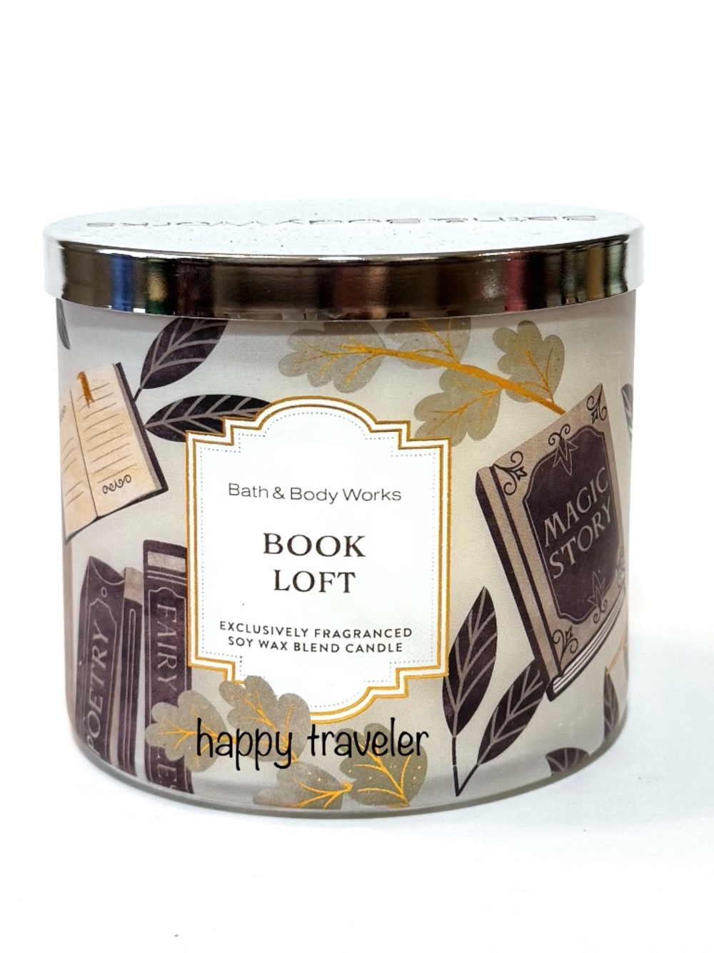 BOOK LOFT 3 Wick Candle